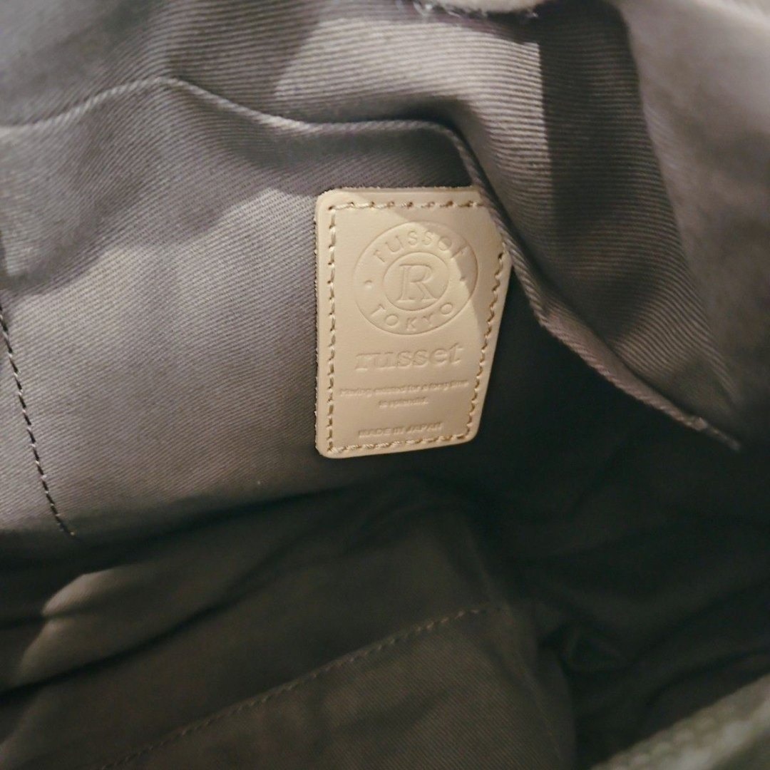 Russet(ラシット)のrusset ラシット ソフトレザー ラウンド ビッグショルダ ーバッグ 肩掛け レディースのバッグ(ショルダーバッグ)の商品写真