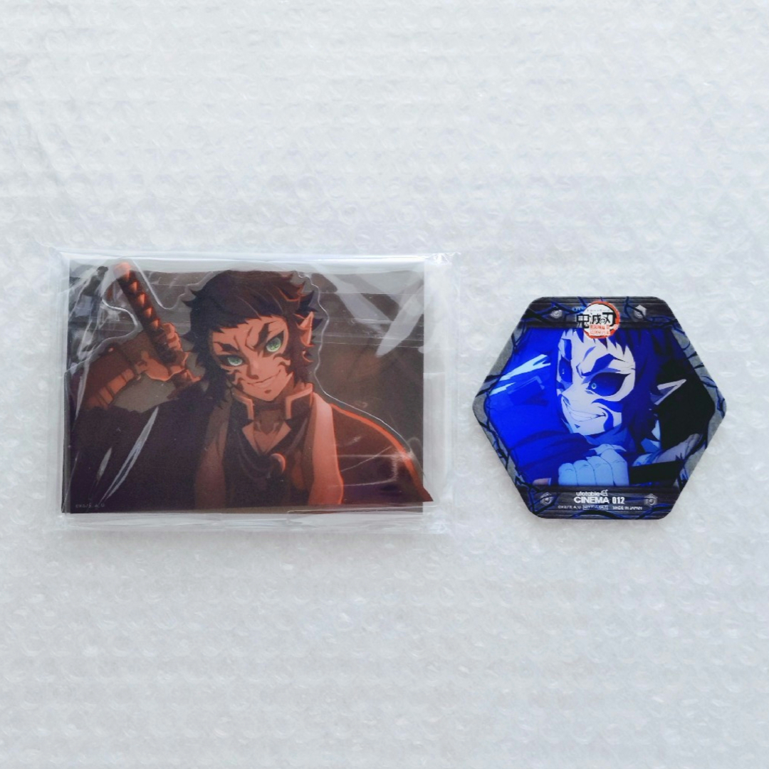 鬼滅の刃(キメツノヤイバ)の鬼滅の刃　場面写そのままアクリルスタンド　コースター　獪岳 エンタメ/ホビーのおもちゃ/ぬいぐるみ(キャラクターグッズ)の商品写真