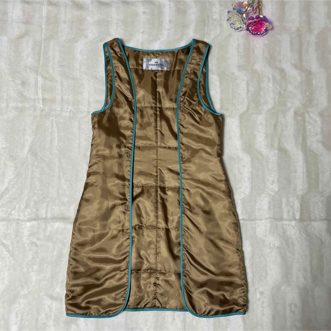 VIAGGIO BLU(ビアッジョブルー)のViaggio Blu ビアッジョブルー ベージュ トレンチコート ベルト レディースのジャケット/アウター(トレンチコート)の商品写真