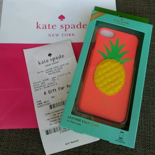 kate spade new york(ケイトスペードニューヨーク)のケイトスペード  iPhoneケース  iPhone7ケース  新作 スマホ/家電/カメラのスマホアクセサリー(iPhoneケース)の商品写真