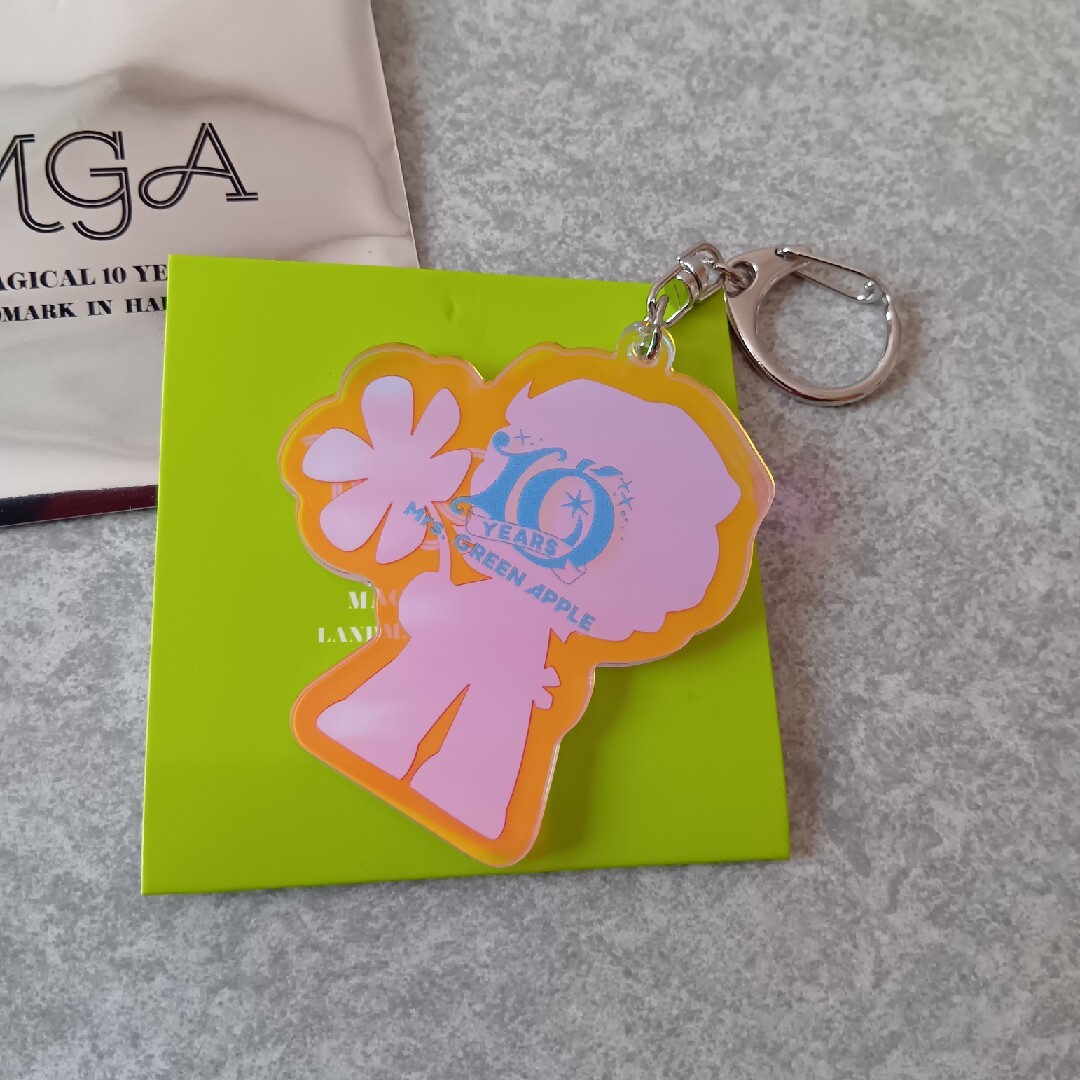 ミセスグリーンアップル　ポップアップ　キーホルダー若井滉斗 エンタメ/ホビーのタレントグッズ(ミュージシャン)の商品写真