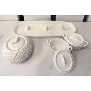 【フランフラン Hotel and Resort】小鳥モチーフの食器セット