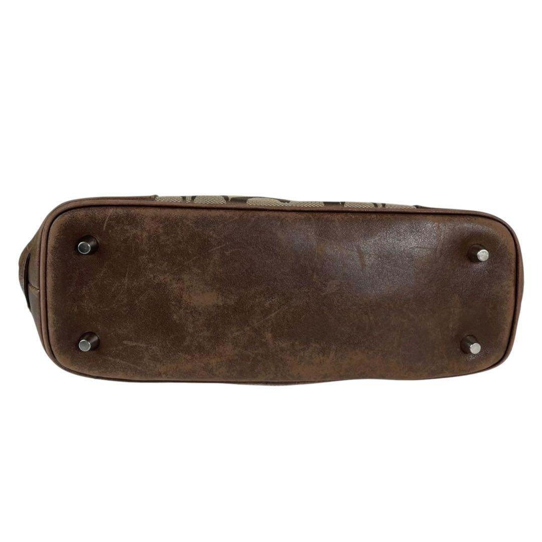 COACH(コーチ)の【良品】コーチ トートバッグ ブラウン シグネチャー 6089 B11 レディースのバッグ(トートバッグ)の商品写真