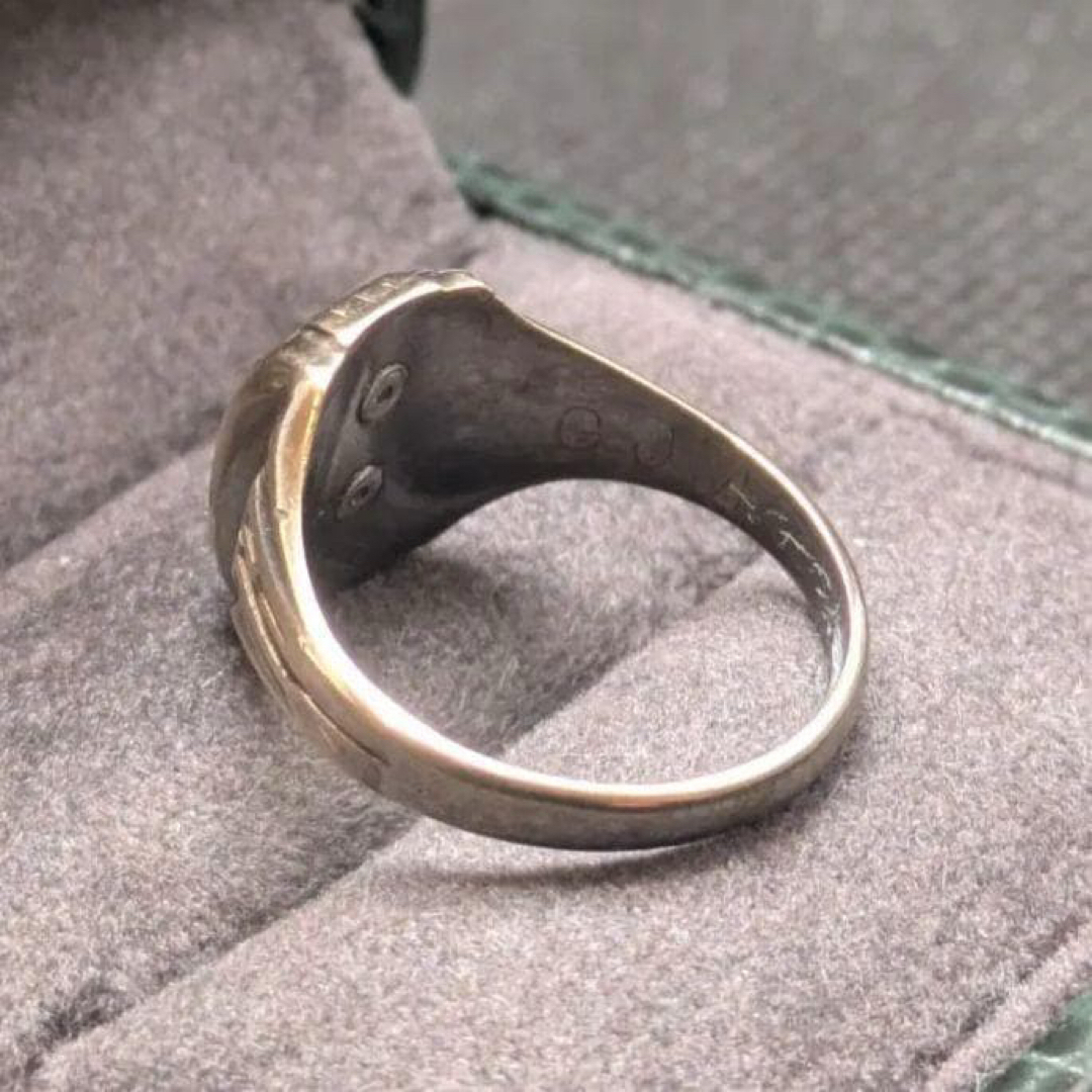 JOSTENS シルバー925 10K GF 1939年 カレッジリング 10号 メンズのアクセサリー(リング(指輪))の商品写真