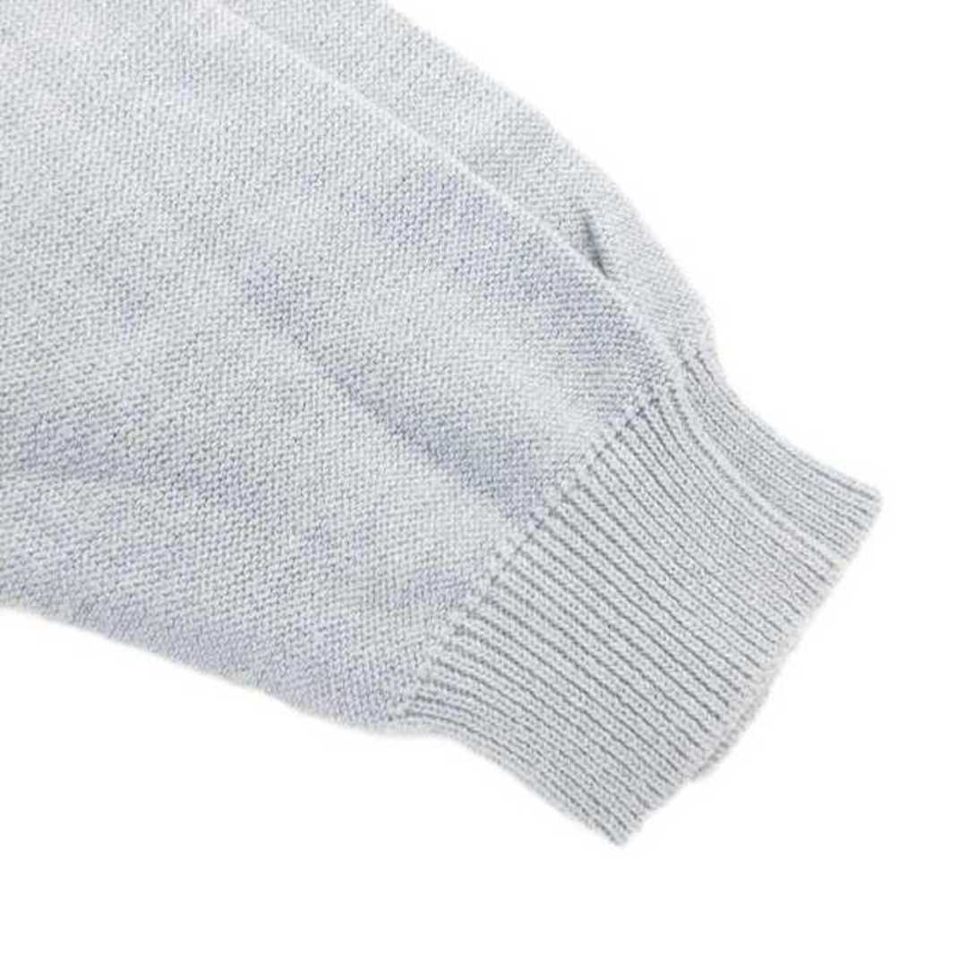 GALLERY VISCONTI(ギャラリービスコンティ)のギャラリービスコンティ シャツドッキングニット カットソー 2 長袖 切替 レディースのトップス(ニット/セーター)の商品写真