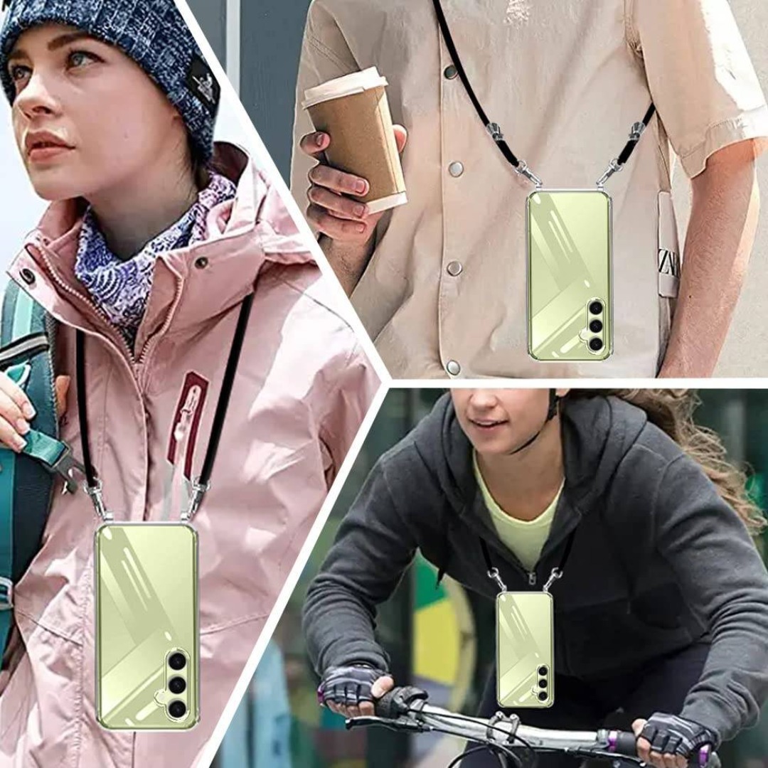 【在庫セール】Galaxy A54 5G 用 ケース クリア ショルダー Gal スマホ/家電/カメラのスマホアクセサリー(その他)の商品写真