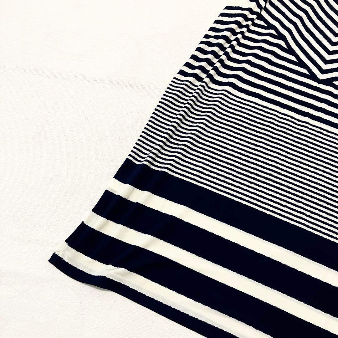 Ciaopanic(チャオパニック)のCIAOPANIC チャオパニック　レディース　半袖ひざ丈ワンピース　ネイビー レディースのワンピース(ひざ丈ワンピース)の商品写真