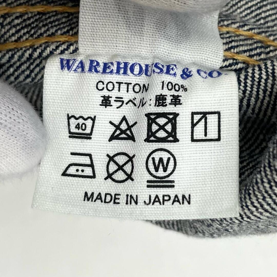 【中古】WARE HOUSE | ウェアハウス　ウエアハウス 2001XX デニムジャケット ブルー サイズ：42【尾張小牧店】 メンズのジャケット/アウター(Gジャン/デニムジャケット)の商品写真