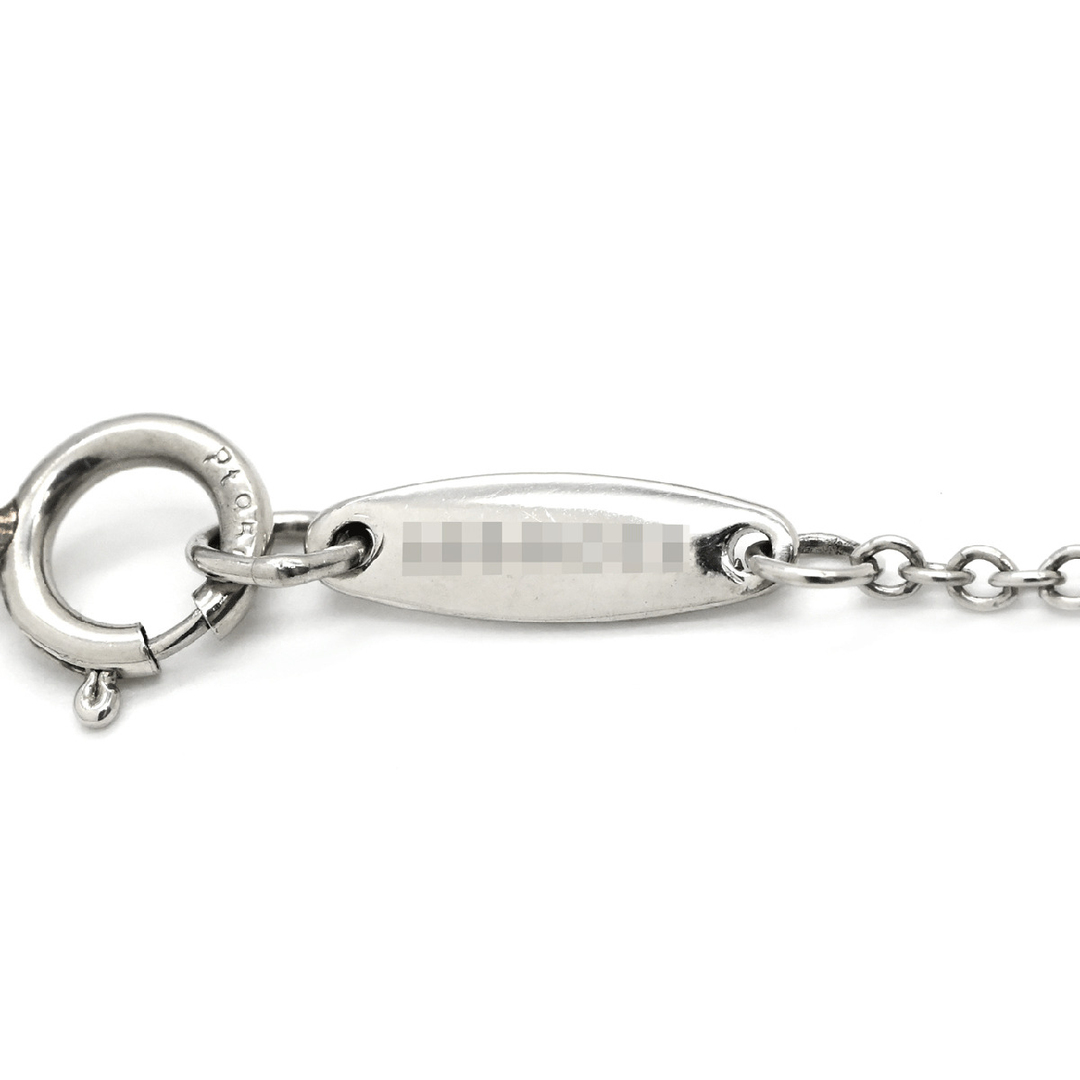 Tiffany & Co.(ティファニー)のティファニー Tiffany & Co ネックレス バイザヤード シングルダイヤモンド ペンダント プラチナシルバー T&Co. 1P 1石 1粒 ソリテール Pt950 エルサペレッティ 【箱】【中古】 レディースのアクセサリー(ネックレス)の商品写真