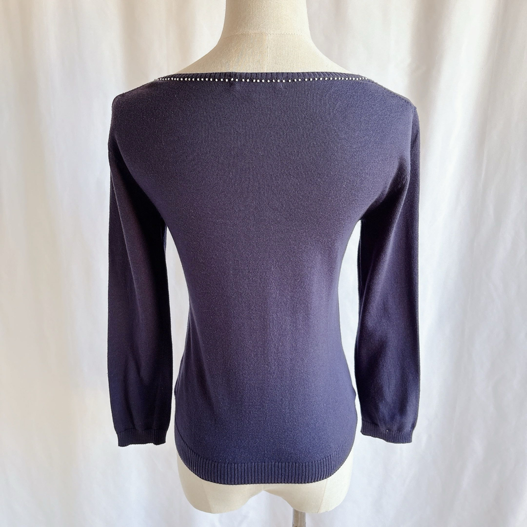 PROPORTION BODY DRESSING(プロポーションボディドレッシング)のPROPORTION BODY DRESSING 七分袖 ニットカーディガン レディースのトップス(カーディガン)の商品写真