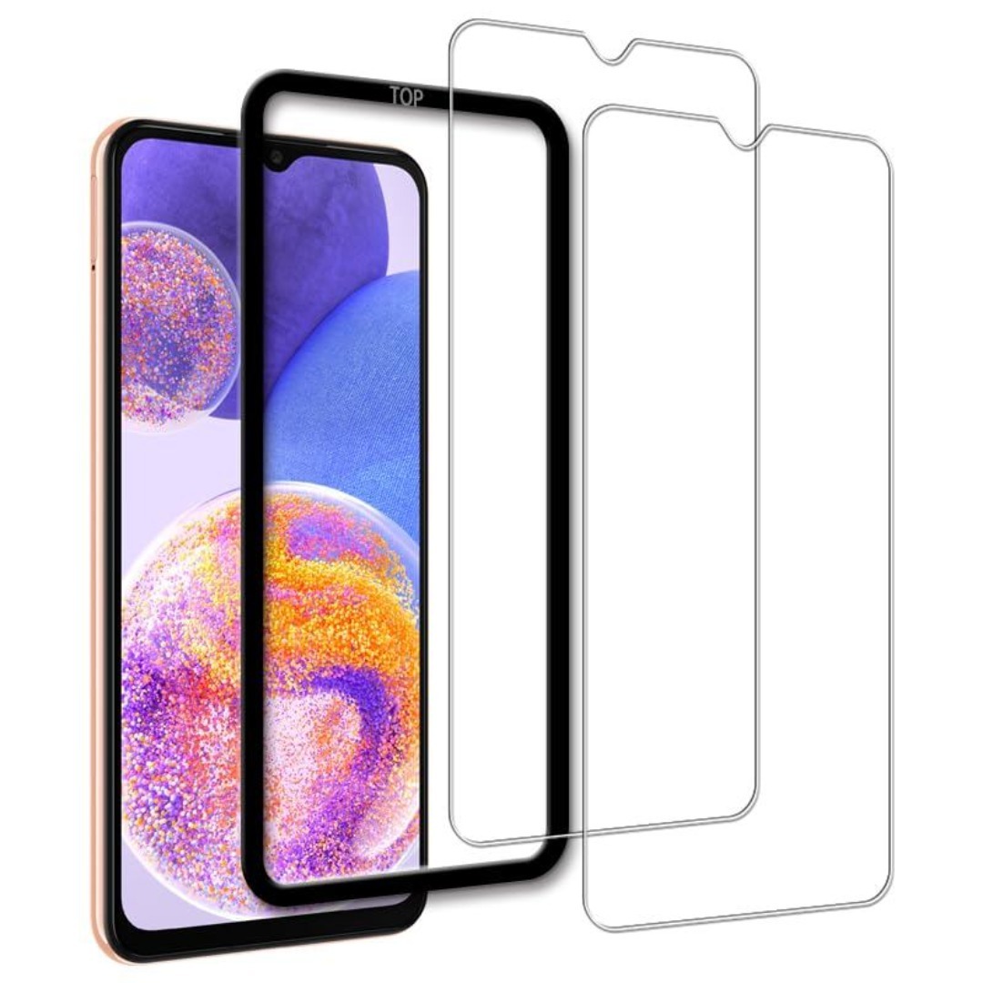 【人気商品】ガイド枠付き 日本旭硝子製 対応 Galaxy A21 A22 A2 スマホ/家電/カメラのスマホアクセサリー(その他)の商品写真