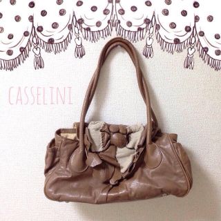 キャセリーニ(Casselini)のcasselini＊レザーバッグ(ハンドバッグ)