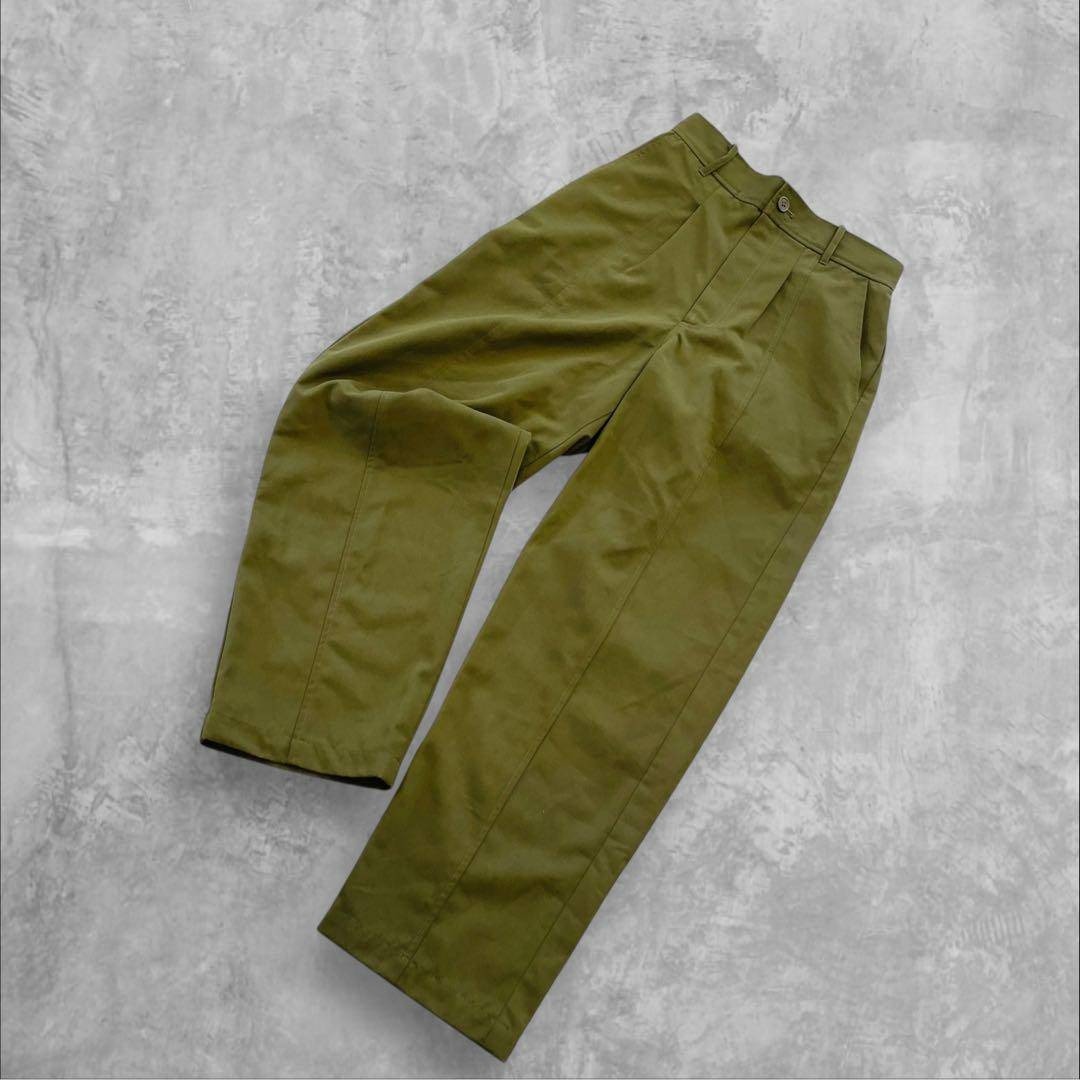 mystic(ミスティック)のミスティック ワイドパンツ カーキ モスグリーン サイズ2 M レディースのパンツ(カジュアルパンツ)の商品写真