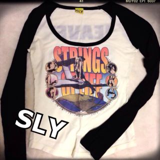 スライ(SLY)のSLY☆ラグランTシャツ(Tシャツ(長袖/七分))