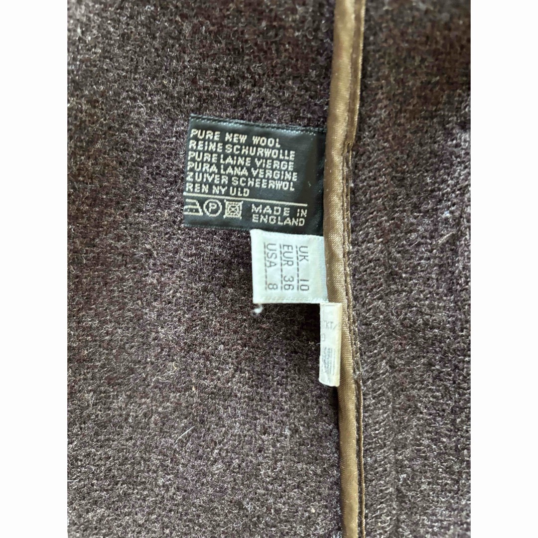 モンゴメリー Montgomery ダッフル ロング丈 ダークブラウン 36 メンズのジャケット/アウター(ダッフルコート)の商品写真