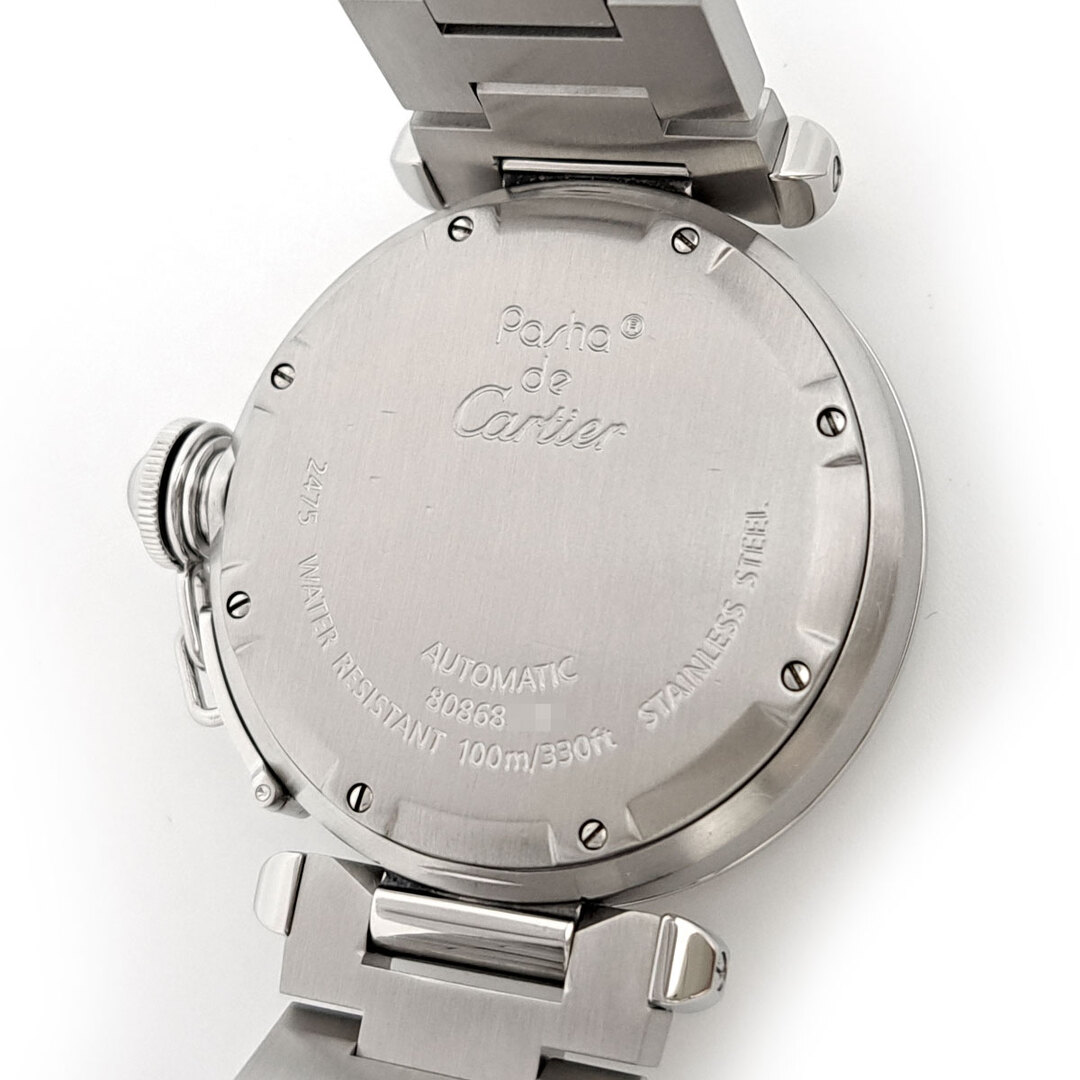 Cartier(カルティエ)のカルティエ パシャ C ドゥ カルティエ ウォッチ W31055M7 自動巻き ステンレススティール メンズ ボーイズ CARTIER 【中古】 【時計】 メンズの時計(腕時計(アナログ))の商品写真