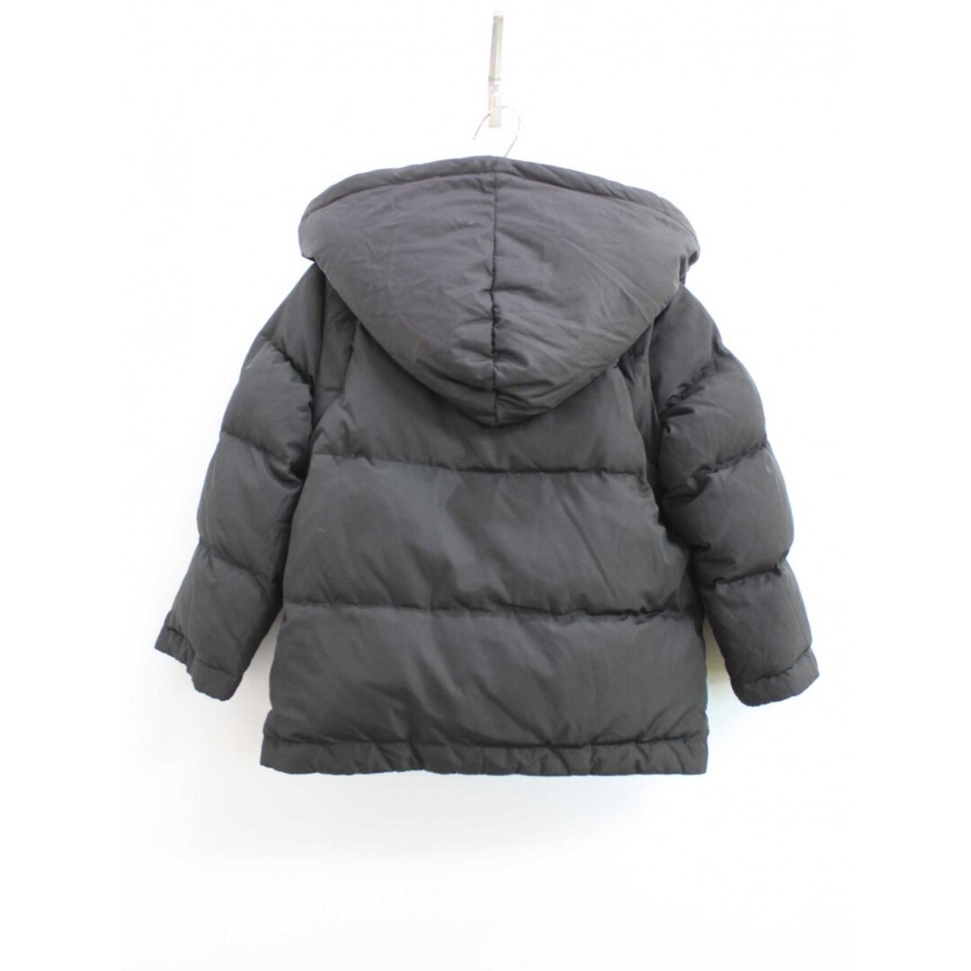 agnes b.(アニエスベー)のアニエスベー ダウンジャケット 105cm キッズ  男児 女児  黒×白【中古】【新入荷!】☆ キッズ/ベビー/マタニティのキッズ服女の子用(90cm~)(ジャケット/上着)の商品写真
