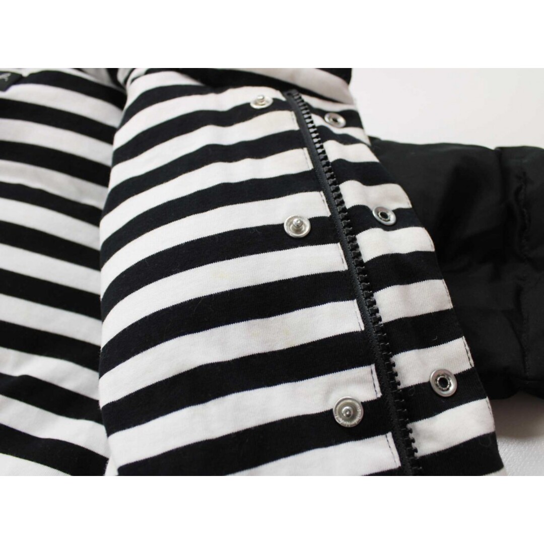 agnes b.(アニエスベー)のアニエスベー ダウンジャケット 105cm キッズ  男児 女児  黒×白【中古】【新入荷!】☆ キッズ/ベビー/マタニティのキッズ服女の子用(90cm~)(ジャケット/上着)の商品写真