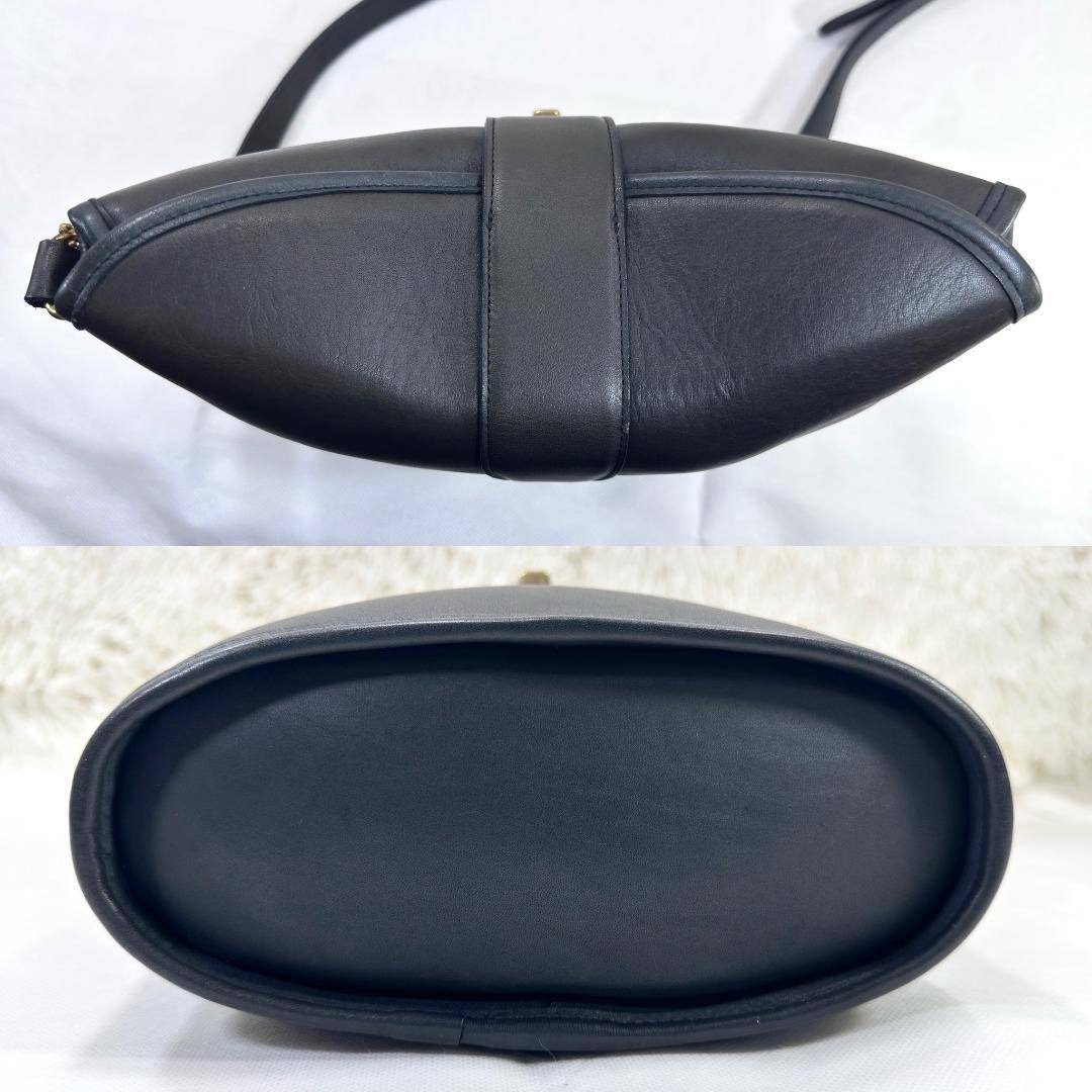 COACH(コーチ)の【美品】オールドコーチ ノッティンガム ショルダーバッグ 黒　1376 レディースのバッグ(ショルダーバッグ)の商品写真