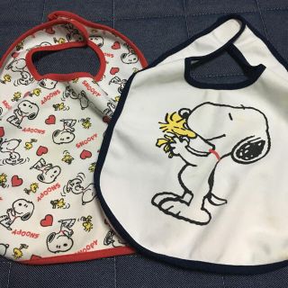 スヌーピー(SNOOPY)のスヌーピー お食事エプロン☺︎(お食事エプロン)