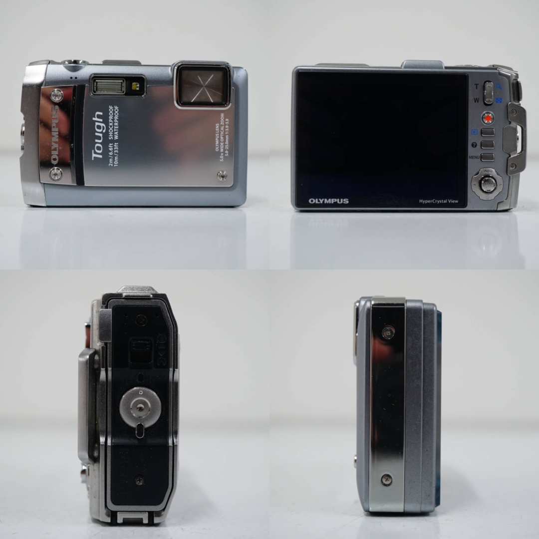 OLYMPUS(オリンパス)のOLYMPUS TG-810 工一郎 工事現場用デジタルカメラ USED品 オリンパス 1400万画素CCD 光学5倍ズーム 3.0型92万ドット液晶 完動品 X8555 スマホ/家電/カメラのカメラ(コンパクトデジタルカメラ)の商品写真