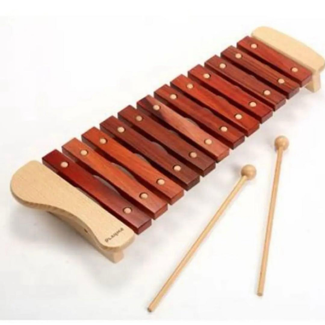 【SALE】PLAYME A0805 サイクロフォン 12キー 木琴 打楽器 キッズ/ベビー/マタニティのおもちゃ(楽器のおもちゃ)の商品写真