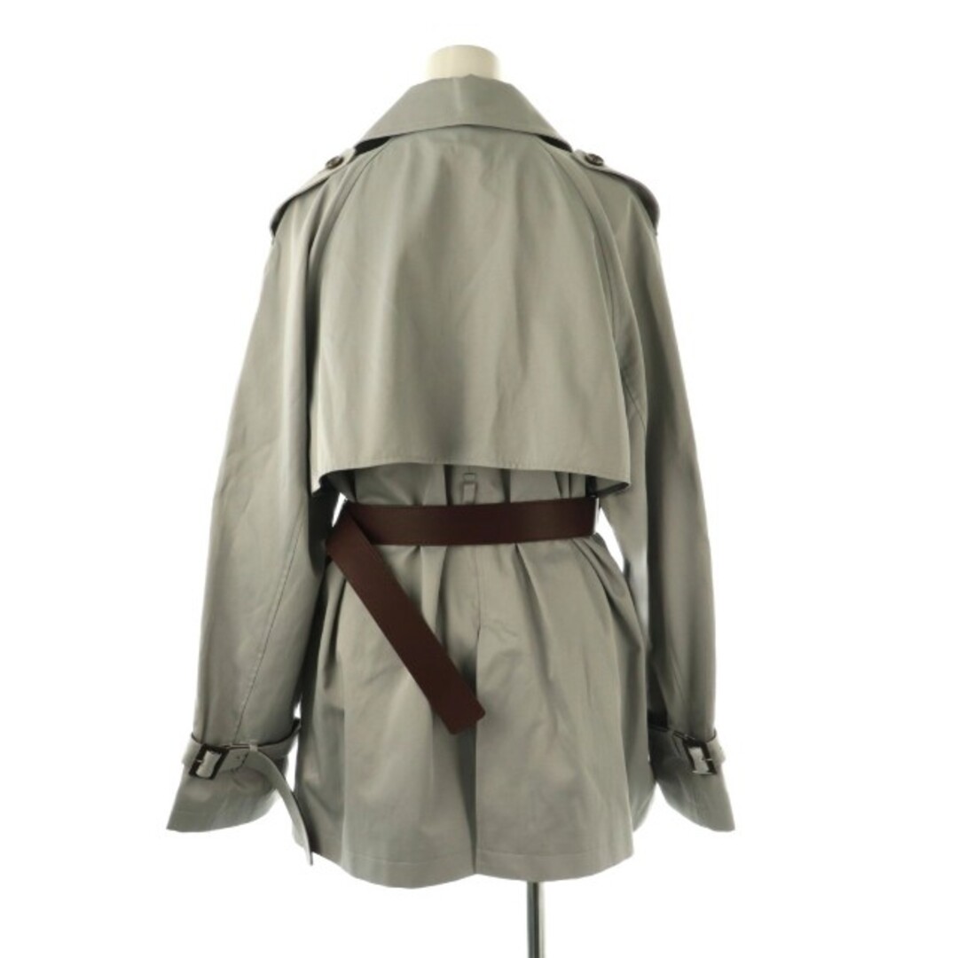 FRAY I.D(フレイアイディー)のフレイアイディー 25AW レザーベルトショートトレンチコート 1 レディースのジャケット/アウター(トレンチコート)の商品写真