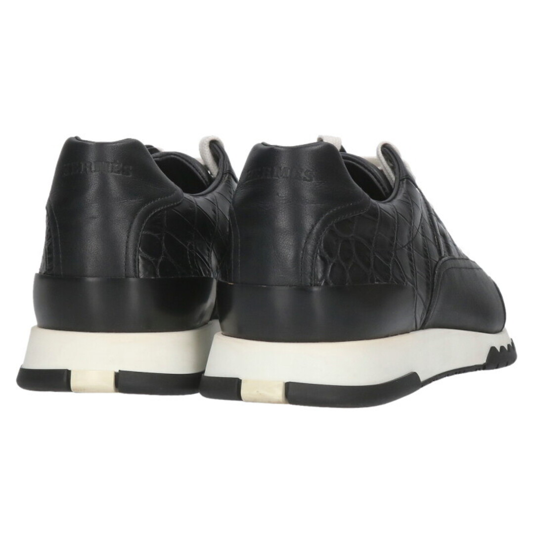 HERMES(エルメス)のエルメス  トレイル クロコ切り替えローカットスニーカー メンズ 42 メンズの靴/シューズ(スニーカー)の商品写真