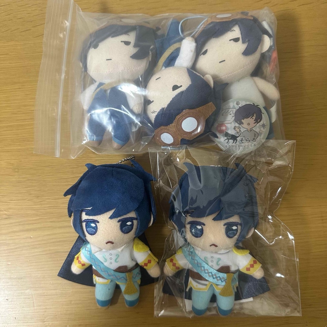 そらる ぬいぐるみ マスコット ハーメルンそらる プライズ キーホルダー セット エンタメ/ホビーのおもちゃ/ぬいぐるみ(キャラクターグッズ)の商品写真