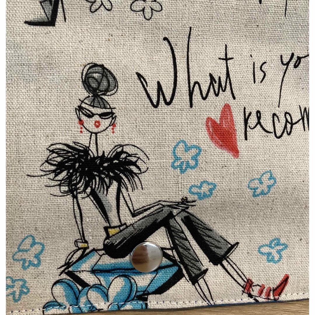 ハンドメイド　miyako kawaguchi 通帳ケース　長財布 ハンドメイドのファッション小物(財布)の商品写真