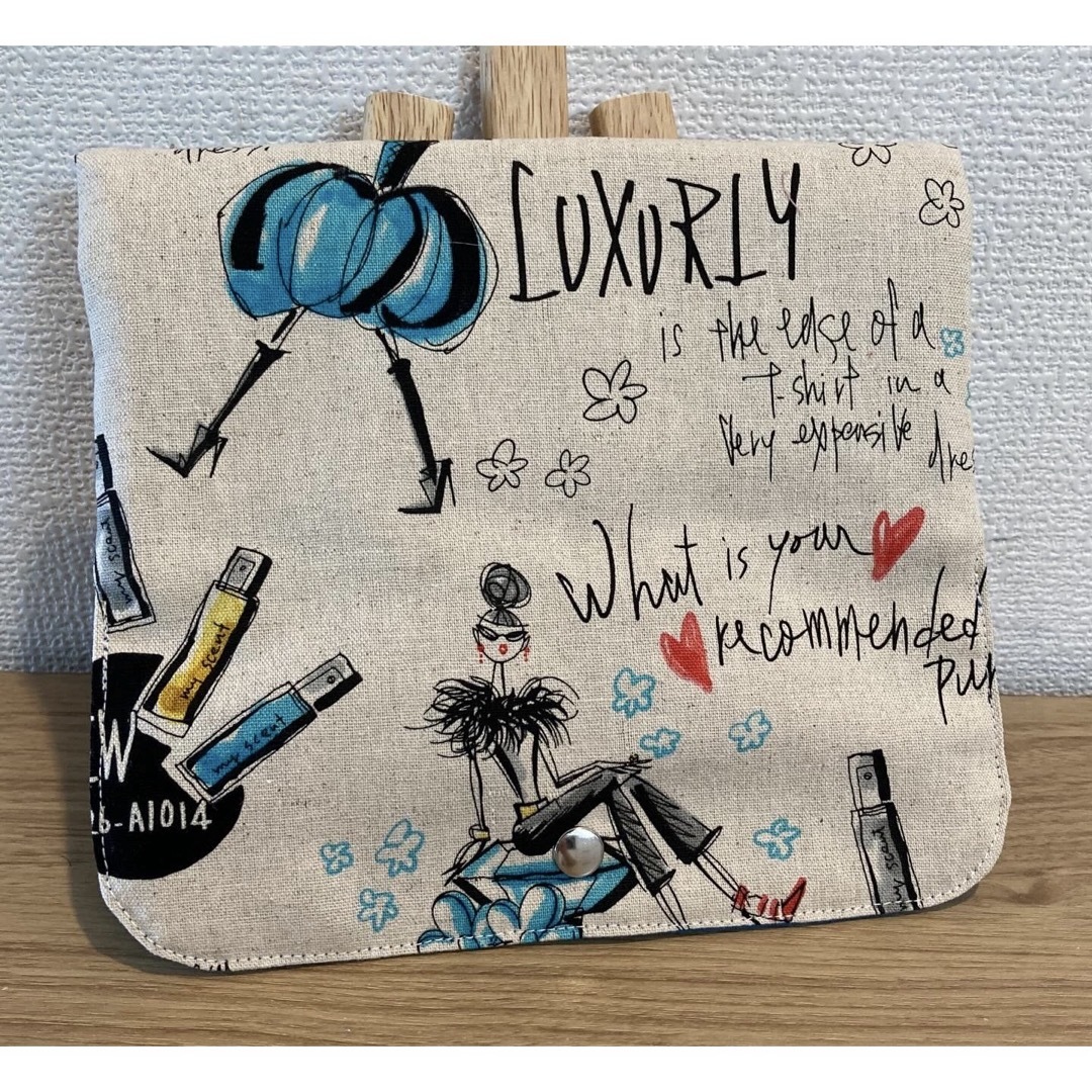 ハンドメイド　miyako kawaguchi 通帳ケース　長財布 ハンドメイドのファッション小物(財布)の商品写真