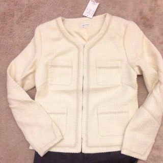 インデックス(INDEX)の美品✨ノーカラージャケット(ノーカラージャケット)