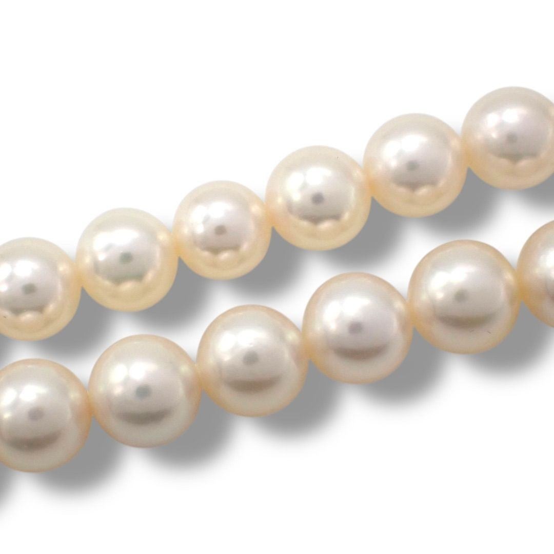 TASAKI(タサキ)のタサキ 6.0-7.7mm パール ネックレス イヤリング S K14 4458 レディースのアクセサリー(ネックレス)の商品写真