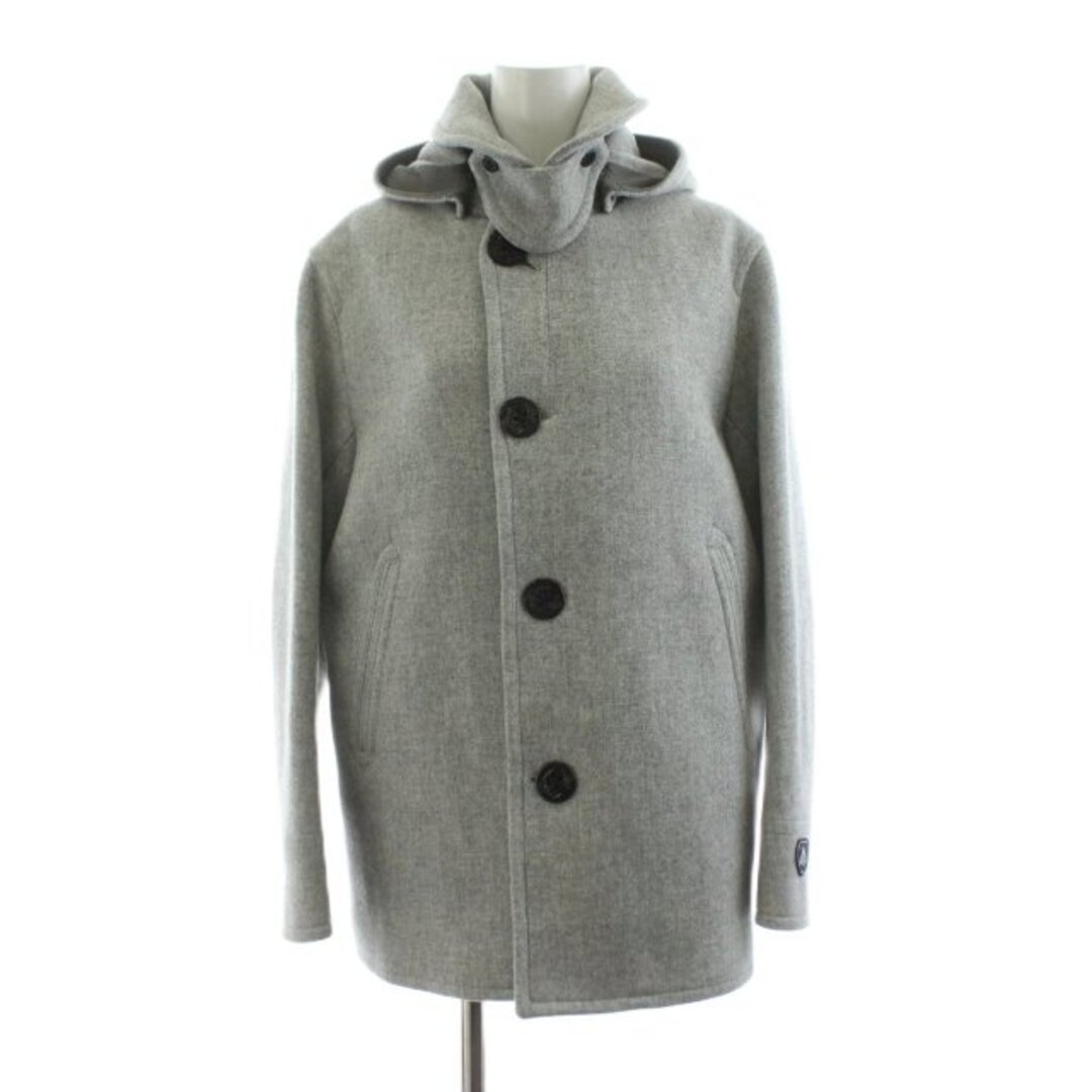 ORCIVAL(オーシバル)のオーチバル オーシバル ウールコート ミドル丈 フード 2 グレー レディースのジャケット/アウター(その他)の商品写真