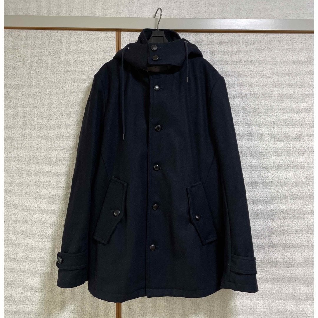 美品nano universe ナノユニバース　アウター　ショートコート メンズのジャケット/アウター(ピーコート)の商品写真