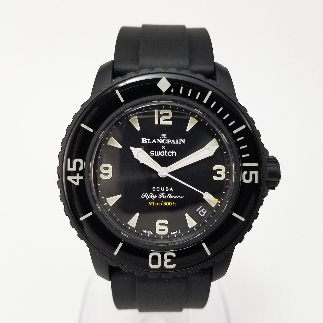 BLANCPAIN(ブランパン)の極美品 ブランパン×スウォッチ フィフティーファゾムス SO35 B400 AT メンズの時計(腕時計(アナログ))の商品写真