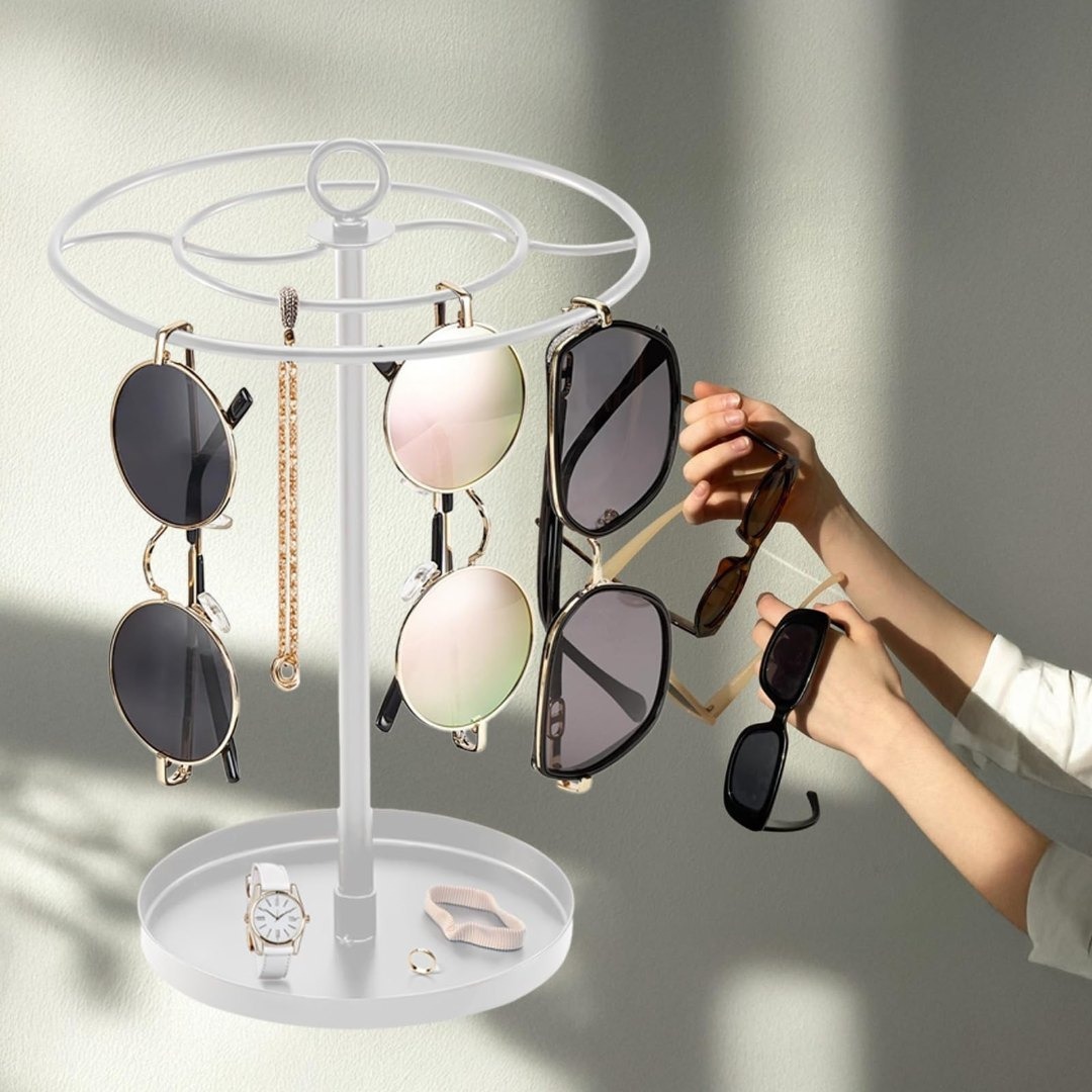 【人気商品】メガネスタンド サングラススタンド 20本収納 眼鏡ラック サングラ メンズのファッション小物(その他)の商品写真