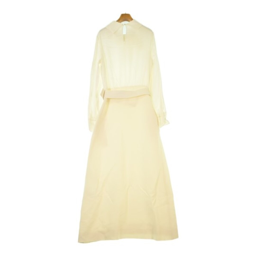 JIL SANDER(ジルサンダー)のJIL SANDER ジルサンダー ワンピース XS 白 【古着】【中古】【送料無料】 レディースのワンピース(ひざ丈ワンピース)の商品写真