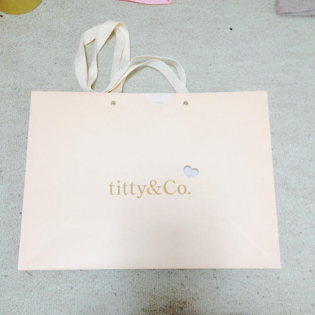 titty&co(ティティアンドコー)のtitty&co.ショップ袋 カタログ レディースのバッグ(ショップ袋)の商品写真