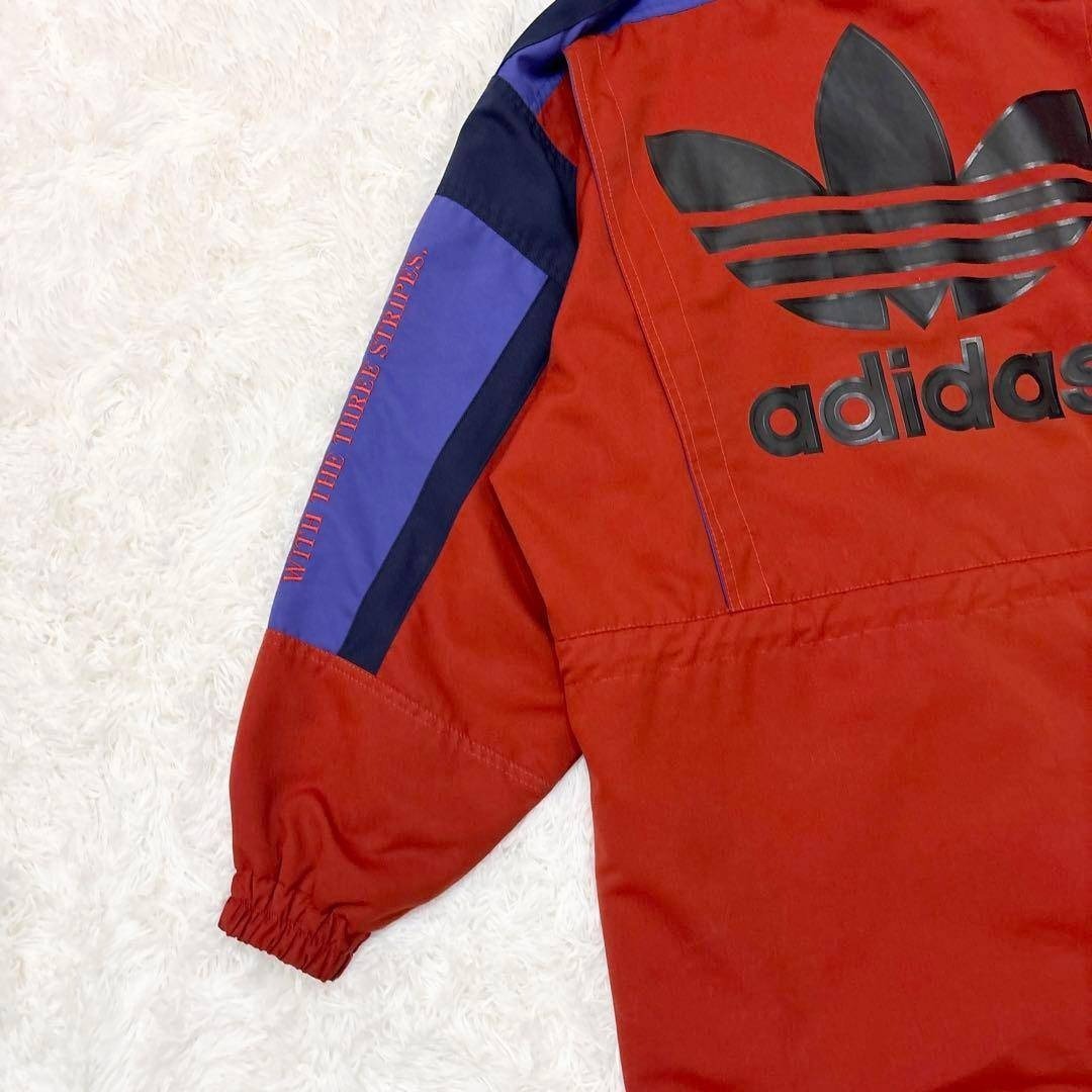 adidas(アディダス)の90s アディダス デサント製 マウンテンジャケットビックトレフォイル レア メンズのジャケット/アウター(ナイロンジャケット)の商品写真
