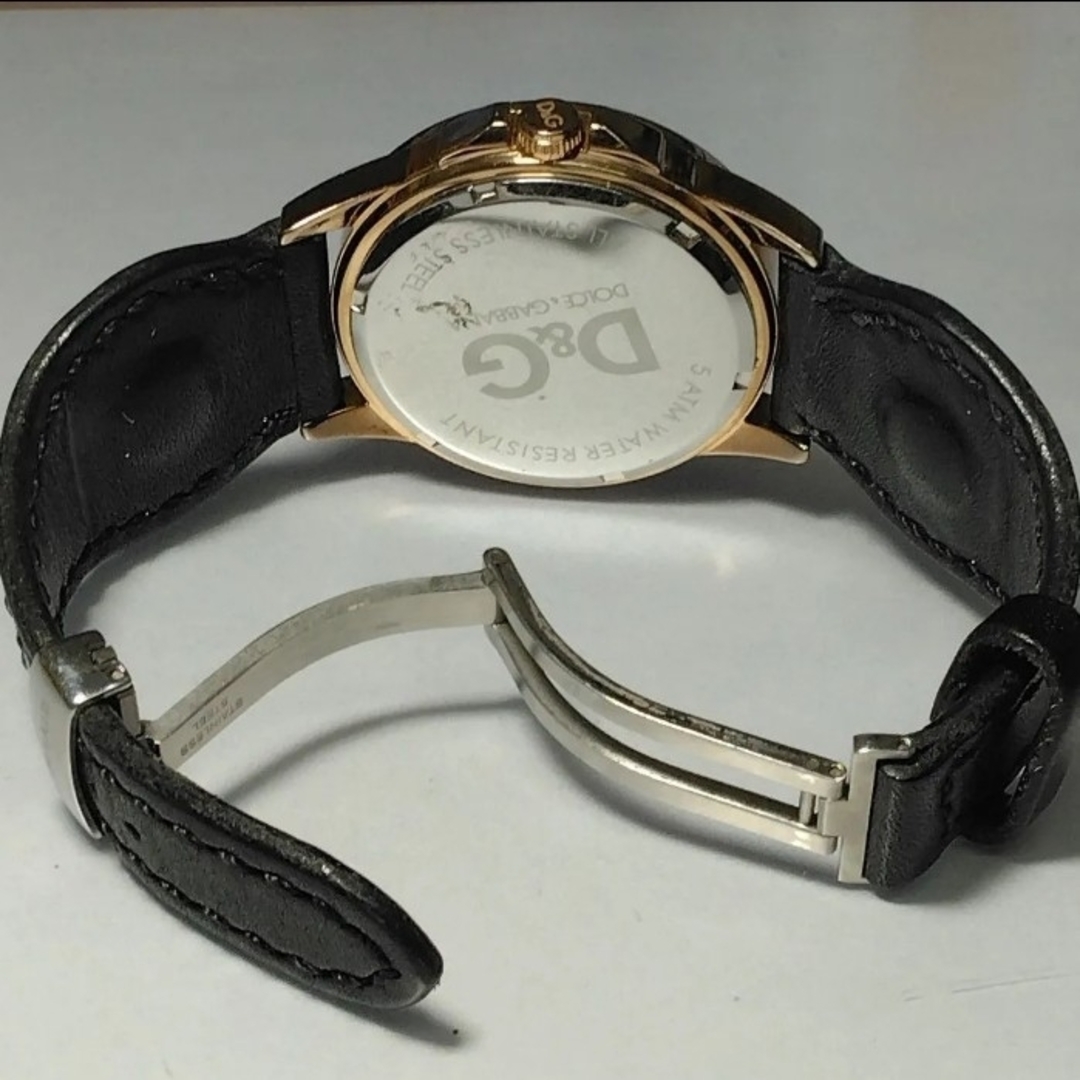 D&G(ディーアンドジー)のD&G ツェルマット メンズ クオーツ腕時計 DW0628 銀製コンチョ2個 メンズの時計(腕時計(アナログ))の商品写真