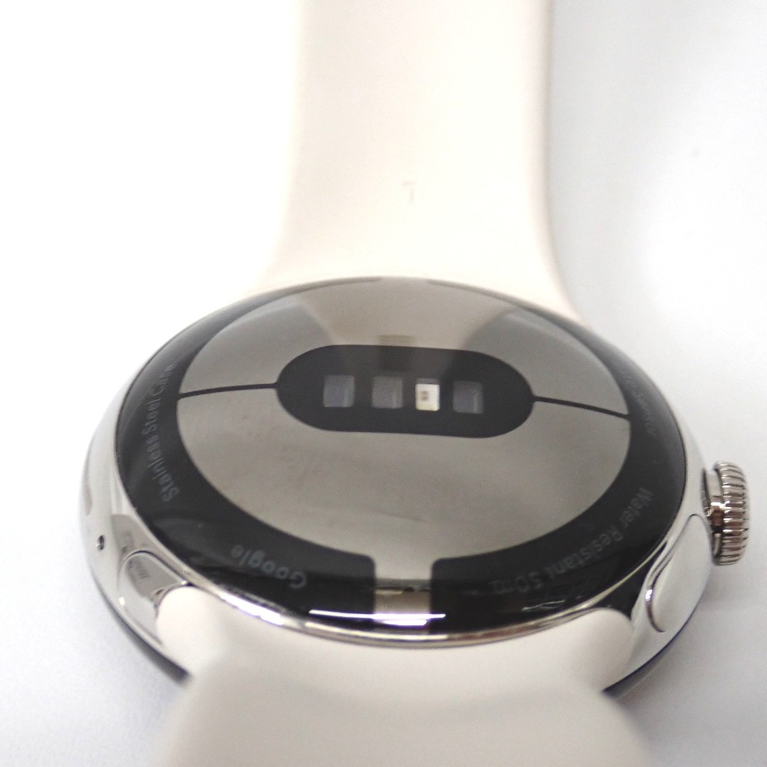 Google(グーグル)のグーグル 腕時計 Google Pixel Watch LTE版 GA04309-TW Polished Silver Ft1264991 中古 レディースのファッション小物(腕時計)の商品写真