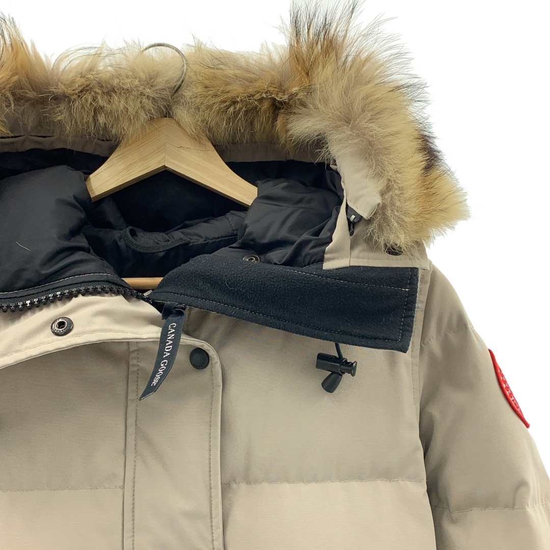 CANADA GOOSE(カナダグース)のCANADA GOOSE / カナダグース | MACKENZIE PARKA マッケンジー ロングダウン パーカー ジャケット | M | ベージュ | レディース レディースのジャケット/アウター(その他)の商品写真