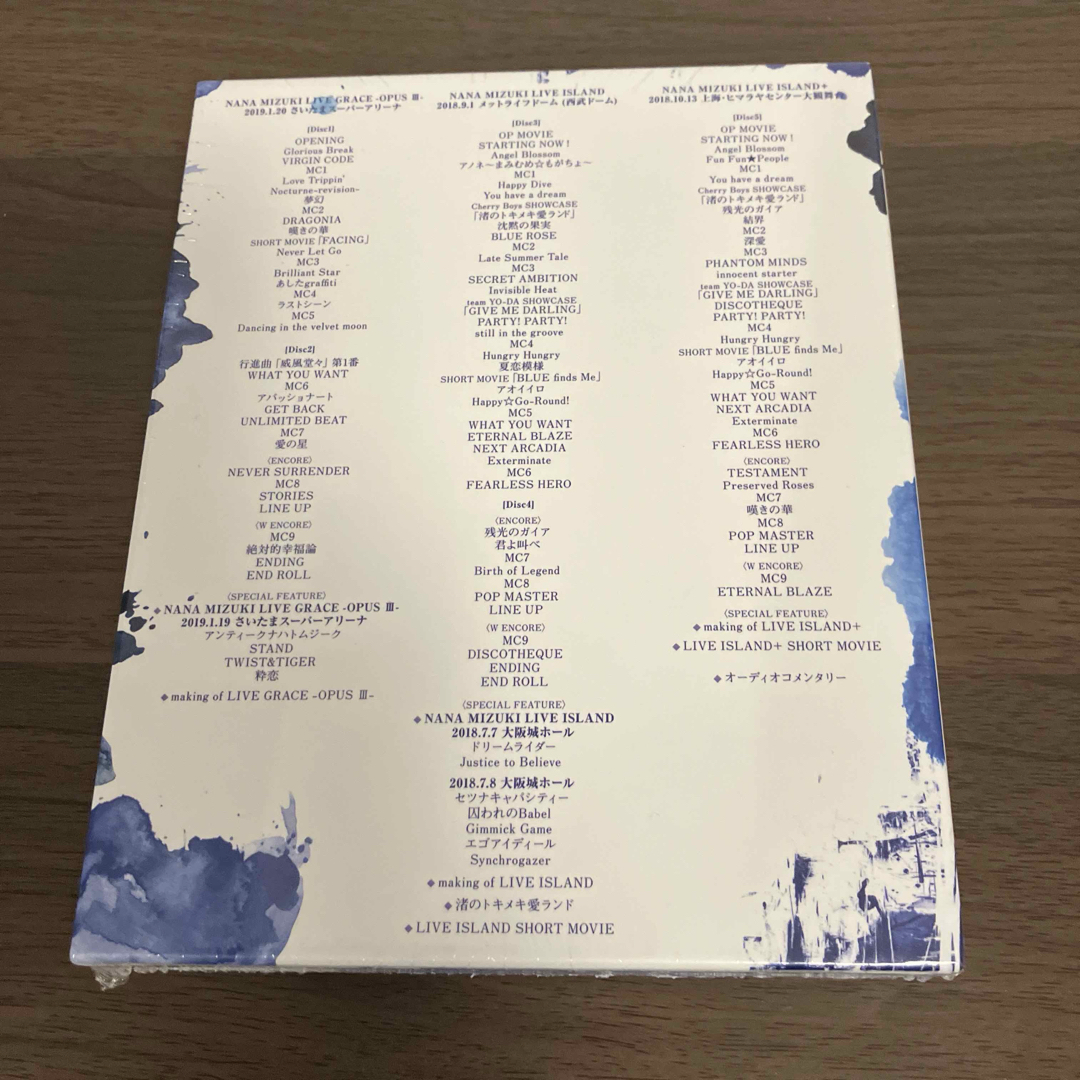 [未開封品]水樹奈々/NANA MIZUKI LIVE GRACE-OPUS Ⅲ エンタメ/ホビーのDVD/ブルーレイ(ミュージック)の商品写真
