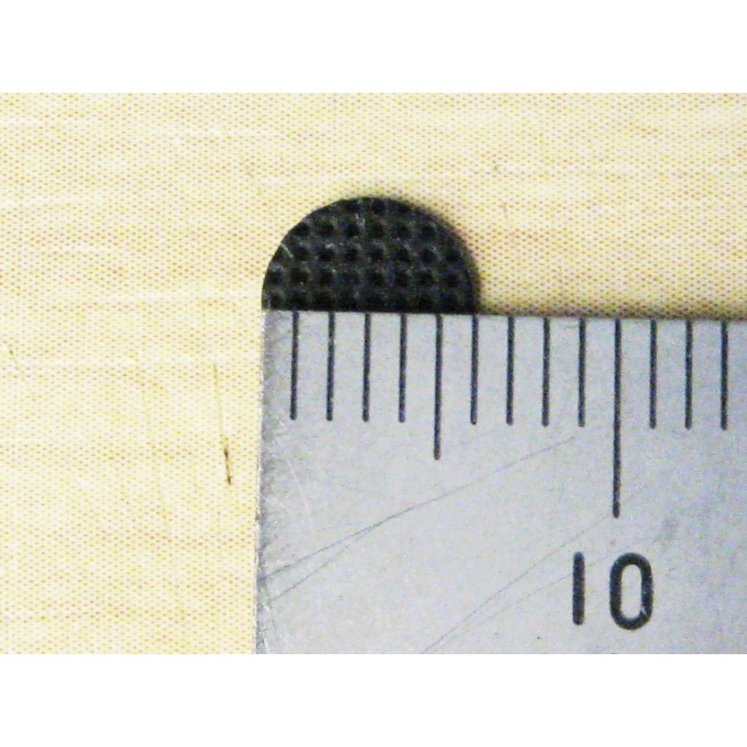 10枚セット 導電性パッド 直径6㎜ 厚0.5㎜ リモコン修理など #8010 スマホ/家電/カメラのスマホ/家電/カメラ その他(その他)の商品写真