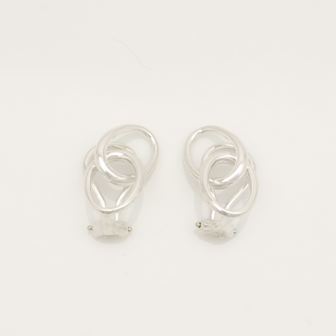 Tiffany & Co.(ティファニー)の【美品】TIFFANY&Co. ダブル ループ クリップ イヤリング レディースのアクセサリー(イヤリング)の商品写真