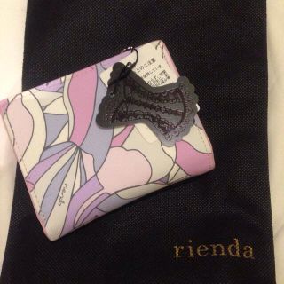 リエンダ(rienda)の新品タグ付き！リエンダウォレット(財布)