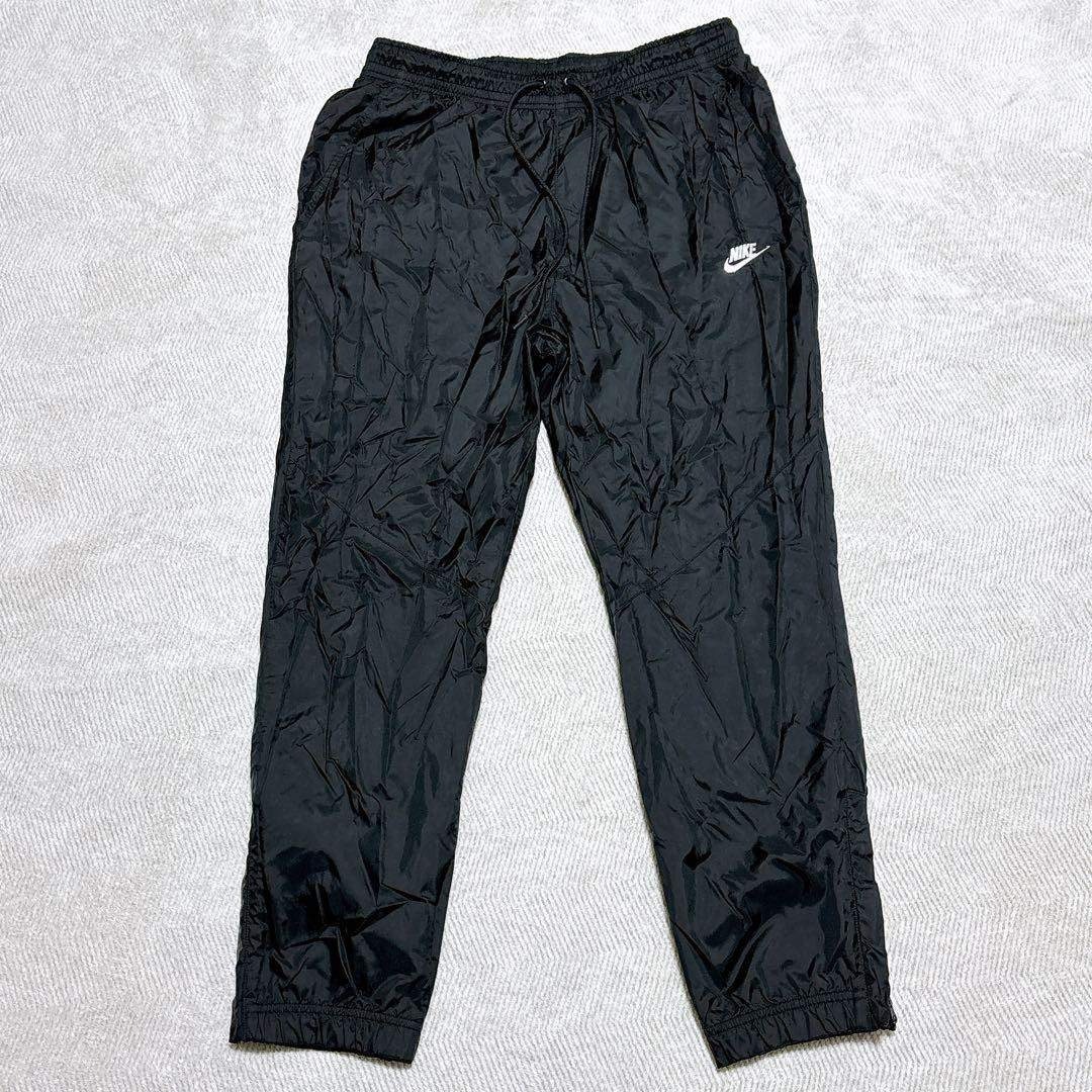 NIKE(ナイキ)のNIKE ナイキ ナイロンパンツ サイドジップ ジャージ XL ブラック 黒 メンズのパンツ(その他)の商品写真