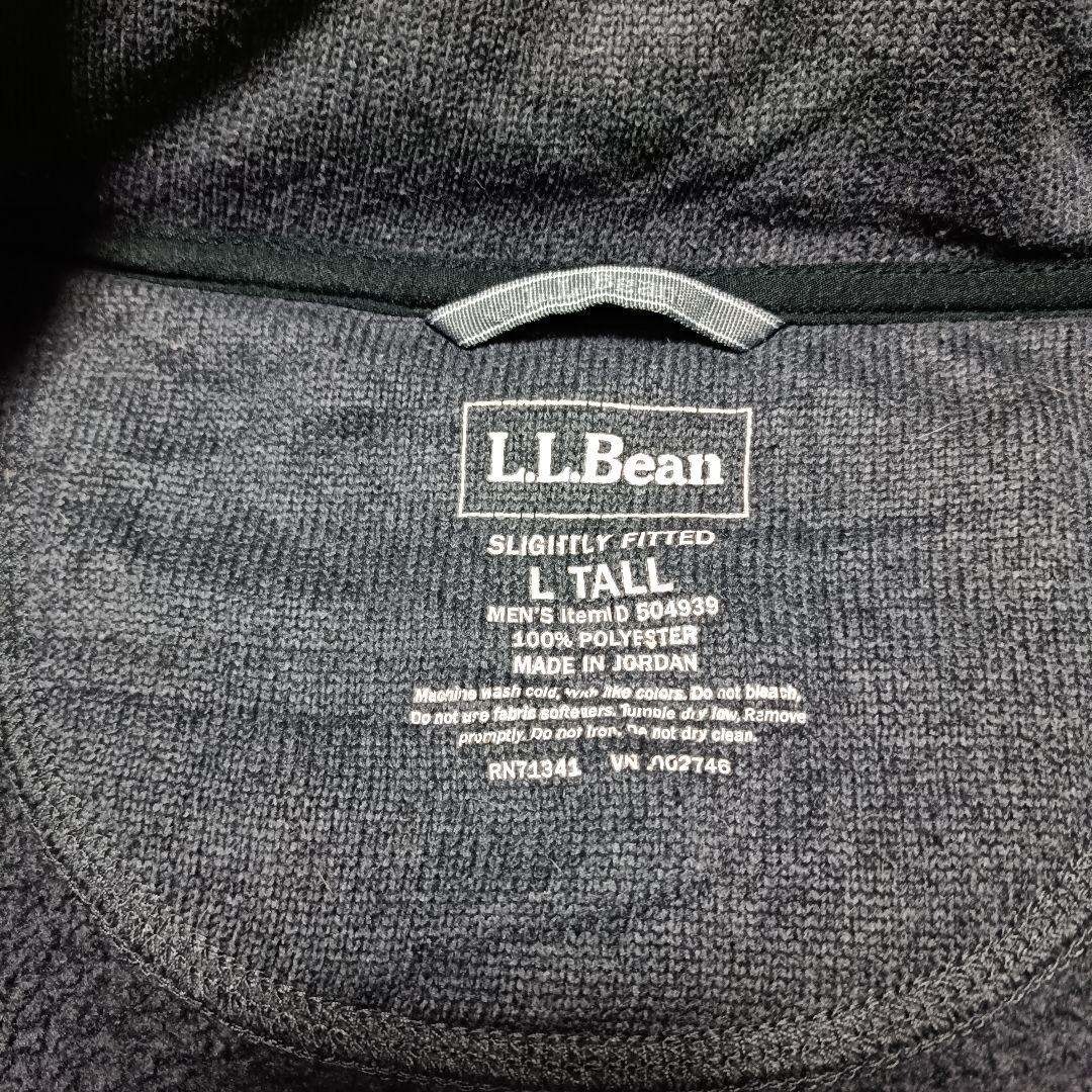 L.L.Bean(エルエルビーン)のL.L.Bean ベターセーター フルジップ フリース カタディンロゴ L メンズのトップス(スウェット)の商品写真