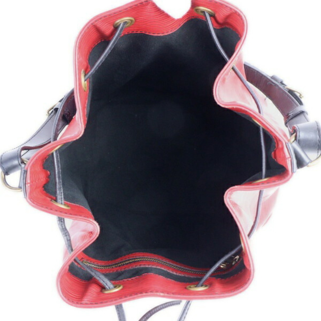 LOUIS VUITTON(ルイヴィトン)のBランク【ルイ・ヴィトン】プチノエ/M44172/エピ/カスティリアンレッド/ノワール/バイカラー/ショルダーバッグ/LOUIS VUITTON レディースのバッグ(メッセンジャーバッグ)の商品写真